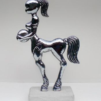 Sculpture titled "Centauresse" by Philippe Rocca, Original Artwork