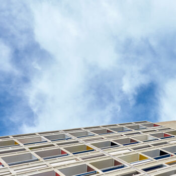 Фотография под названием "Le Corbusier" - Philippe Rol, Подлинное произведение искусства, Не манипулируемая фотография