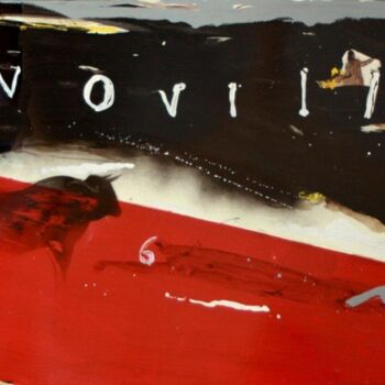 「Novillo」というタイトルの絵画 Philippe Rousselによって, オリジナルのアートワーク