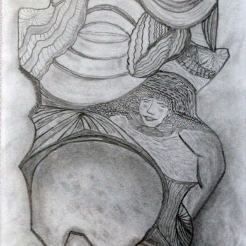 Drawing titled "Le tout premier des…" by Philippe Wittner, Original Artwork