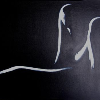 제목이 "Nu 21"인 미술작품 Philippe Blanchard로, 원작, 기름