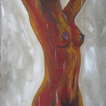 Malerei mit dem Titel "métisse 3" von Philippe Blanchard, Original-Kunstwerk, Acryl