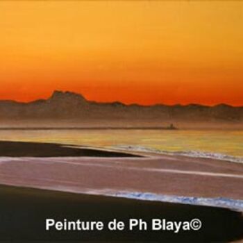 Painting titled "les 3 couronnes" by Philippe Blaya, Original Artwork, Oil