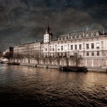 Fotografie getiteld "La Seine" door Philippe Bousseau, Origineel Kunstwerk, Digitale fotografie