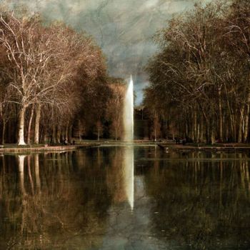 Fotografia intitulada "Plan d'eau du Parc…" por Philippe Bousseau, Obras de arte originais, Fotografia digital