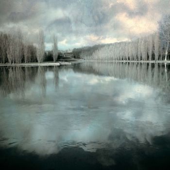 Photographie intitulée "Plan d'eau du Parc…" par Philippe Bousseau, Œuvre d'art originale, Photographie numérique