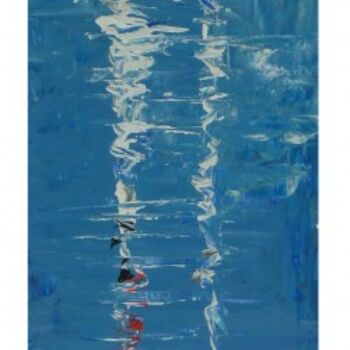 Painting titled "13 x 42 les 2 peche…" by Philippe Delaballe, Original Artwork