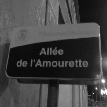Fotografia intitulada "allée de l'amourette" por Cc18, Obras de arte originais