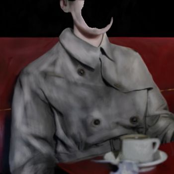 Arts numériques intitulée "Spy from the north." par Philippe Ravailhe (Kobaiart), Œuvre d'art originale, Peinture numérique