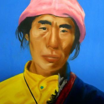 Peinture intitulée "nepalais-ok.jpg" par Phijk, Œuvre d'art originale, Pastel