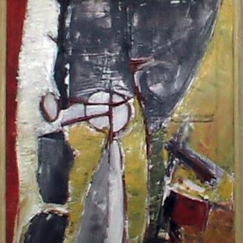Painting titled "MOVENZA DI TEMPO pa…" by Sergio Santilli, Original Artwork