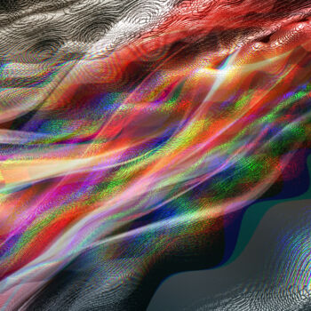 Arts numériques intitulée "Influx photonique" par Phim, Œuvre d'art originale, Peinture numérique