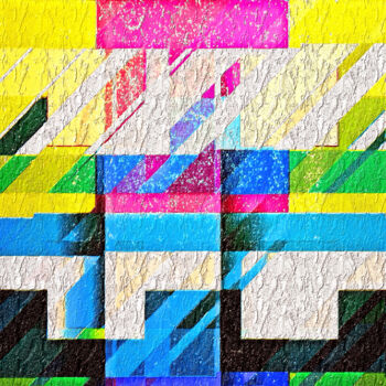 Arts numériques intitulée "En matière de ..." par Phim, Œuvre d'art originale, Peinture numérique