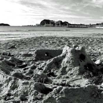 Photography titled "La Ciotat plage - U…" by Josiane Karanian Boularot, Original Artwork