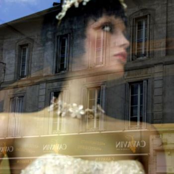 Fotografie mit dem Titel "Reflets - La mariée…" von Josiane Karanian Boularot, Original-Kunstwerk