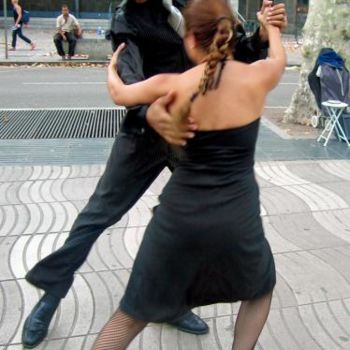 Photographie intitulée "Danser sur les Ramb…" par Josiane Karanian Boularot, Œuvre d'art originale