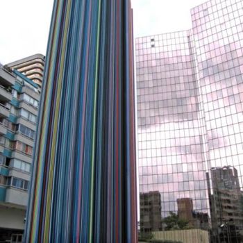 Fotografia intitolato "PARIS - La Défense…" da Josiane Karanian Boularot, Opera d'arte originale