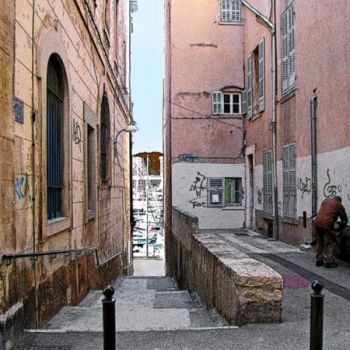 Photographie intitulée "LA CIOTAT - Les rue…" par Josiane Karanian Boularot, Œuvre d'art originale
