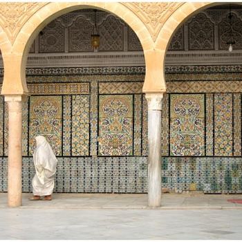 Fotografia intitulada "La grande Mosquée d…" por Michel Hervo, Obras de arte originais