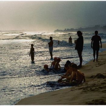 Fotografía titulada "Silhouettes" por Michel Hervo, Obra de arte original