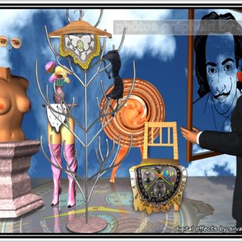 数字艺术 标题为“"Magritte  Regarde…” 由Phõtos_gráphein, 原创艺术品