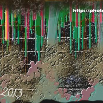 Digitale Kunst mit dem Titel "Abstract Murales" von Phõtos_gráphein, Original-Kunstwerk