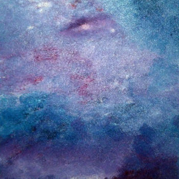 Pintura titulada "Nuvens Carregadas" por Pedro Henrique, Obra de arte original, Oleo