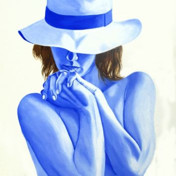 Painting titled "Incognito" by Philippe Piana, Original Artwork, Oil