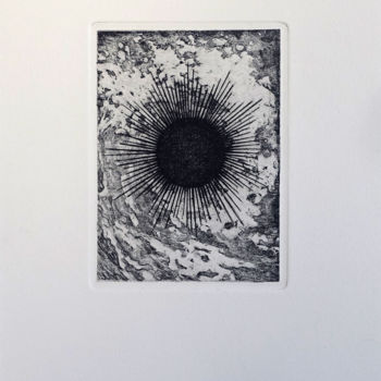 Отпечатки и Гравюры под названием "Endless wave" - Pia Nicotra, Подлинное произведение искусства, Травление