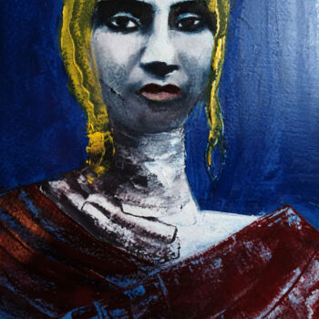 Картина под названием "Kumbakonam" - Véronique Piaser-Moyen, Подлинное произведение искусства, Масло