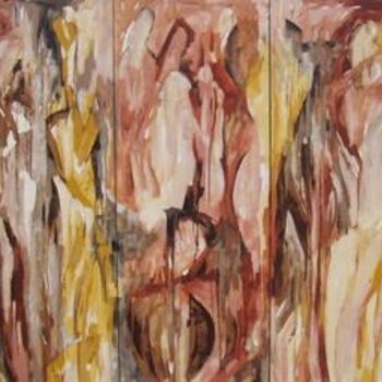 Peinture intitulée "Le bal des muses" par Barbara Piatti, Œuvre d'art originale, Huile