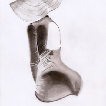 Drawing titled "Artifices.1" by Pibou, Original Artwork, Pencil