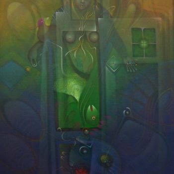 Pintura titulada "casse tete" por Alvaro Mejias, Obra de arte original