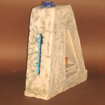 Sculptuur getiteld "vaso da farmacia pe…" door Gianni Piccazzo, Origineel Kunstwerk