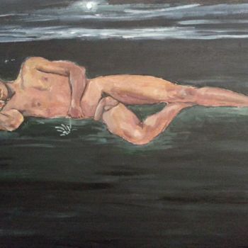 Painting titled "Homme" by Picco, Original Artwork