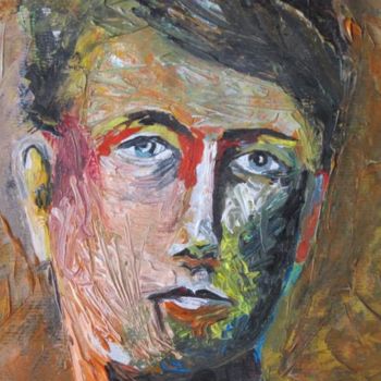 Painting titled "Paul" by Pichov, Original Artwork, Oil