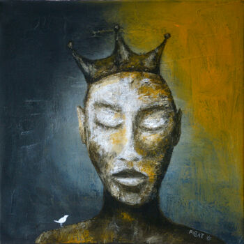 Painting titled "L’Ado ne Doute de R…" by Picrate, Original Artwork, Acrylic