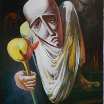 「"Pinocchio"」というタイトルの絵画 Patryk Piecuchによって, オリジナルのアートワーク, オイル