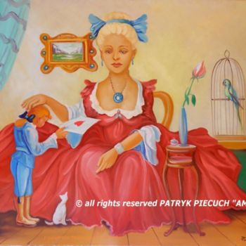 Pittura intitolato "Amelia" da Patryk Piecuch, Opera d'arte originale, Altro