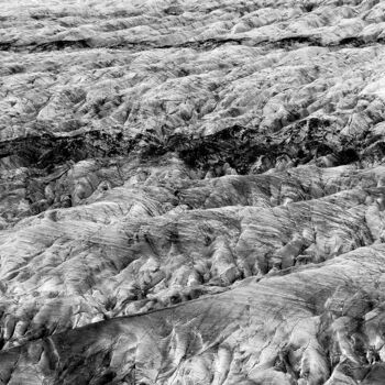 Fotografie mit dem Titel "Aletsch's skin" von Pier Maulini, Original-Kunstwerk, Digitale Fotografie