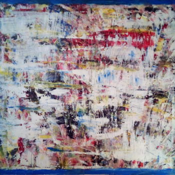 Painting titled "Acrylique sur toile" by Pierre Schutz, Original Artwork, Acrylic