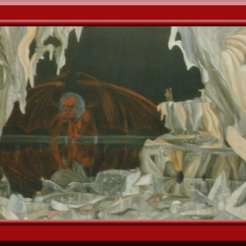 Malerei mit dem Titel "inferno.jpg" von Pierga Dettori, Original-Kunstwerk, Öl