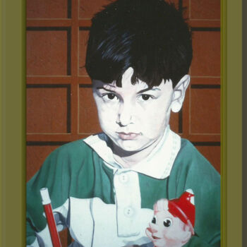 Malerei mit dem Titel "childhood.jpg" von Pierga Dettori, Original-Kunstwerk, Acryl