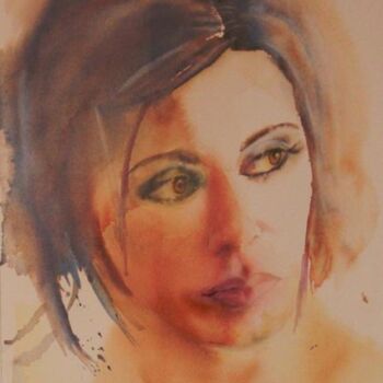 Painting titled "Nadine" by Pierre Alix, Original Artwork