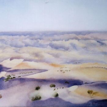 Painting titled "Dunes" by Pierre Alix, Original Artwork