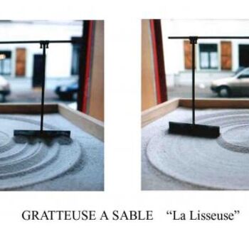 Γλυπτική με τίτλο "GRATTEUSE A SABLE L…" από Pierre Bourquin, Αυθεντικά έργα τέχνης
