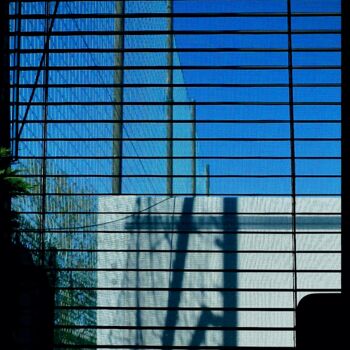 Photographie intitulée "Bleu bleu" par Pierre De Laborie, Œuvre d'art originale, Photographie numérique