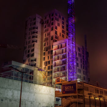 Fotografie getiteld "Urban night #2" door Pierre Duquoc, Origineel Kunstwerk, Digitale fotografie