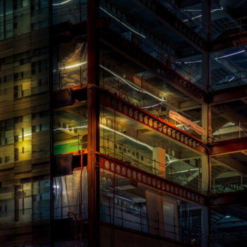 Photography titled "Urban night #8" by Pierre Duquoc, Original Artwork, Digital Photography