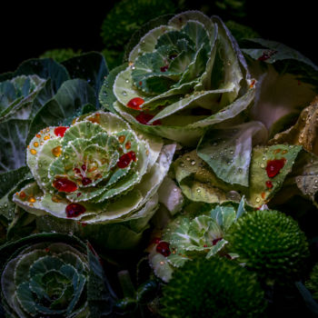 "Le sang des fleurs…" başlıklı Fotoğraf Pierre Duquoc tarafından, Orijinal sanat, Dijital Fotoğrafçılık
